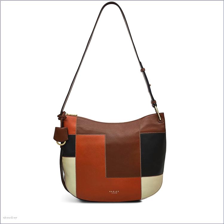  BAGRadleyUK Acorn Way - Patchwork, Medium Ziptop Crossbody