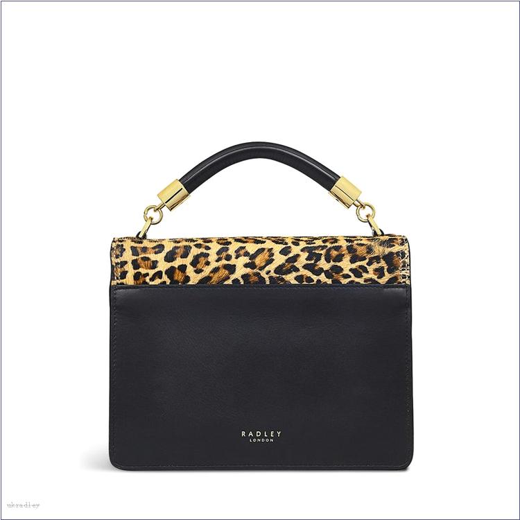  BAGRadleyUK Adie Road - Faux Leopard, Small Flapover Cross Body