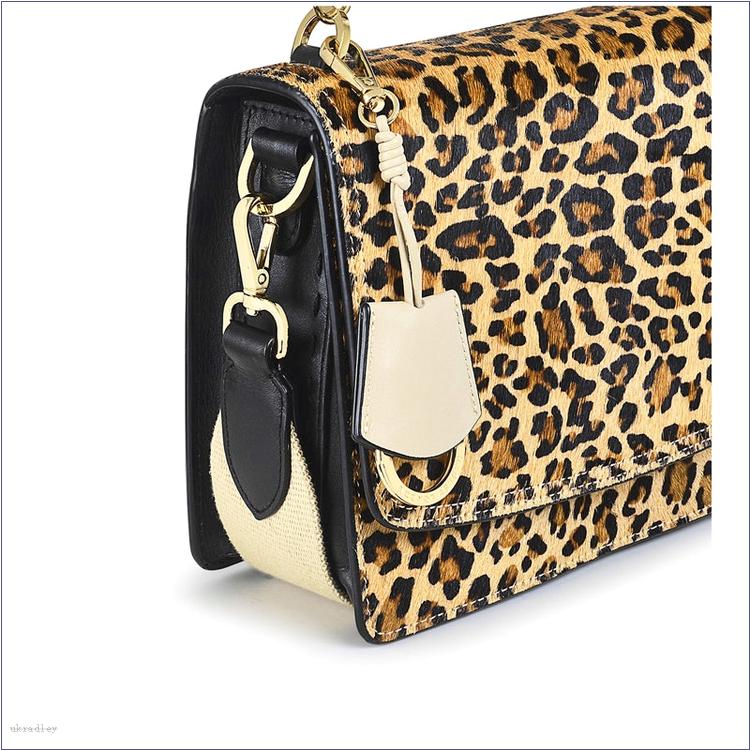  BAGRadleyUK Adie Road - Faux Leopard, Small Flapover Cross Body