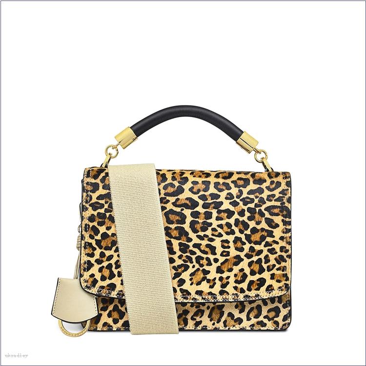  BAGRadleyUK Adie Road - Faux Leopard, Small Flapover Cross Body