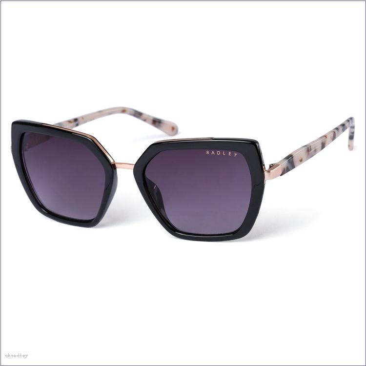  BAGRadleyUK Adie, Soft Hex Combination Frame Sunglasses