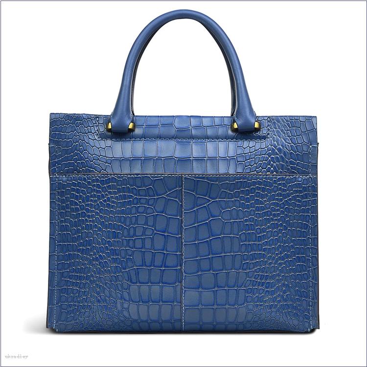  BAGRadleyUK Agnes Street Faux Croc, Medium ZipTop Multiway Bag