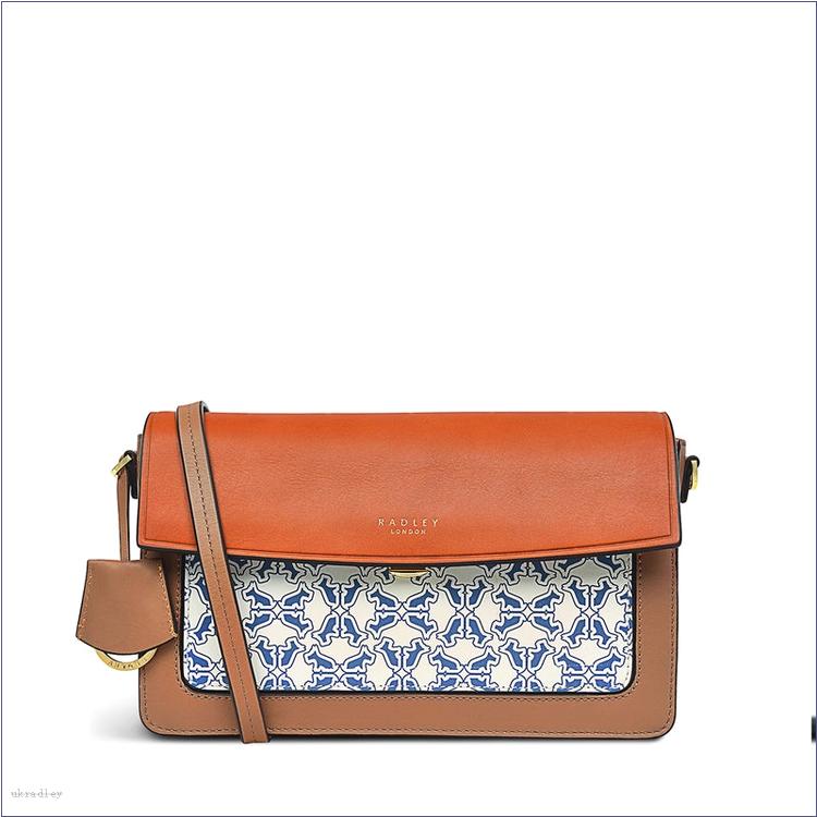  BAGRadleyUK Apsley Road - Heirloom, Medium Flapover Crossbody