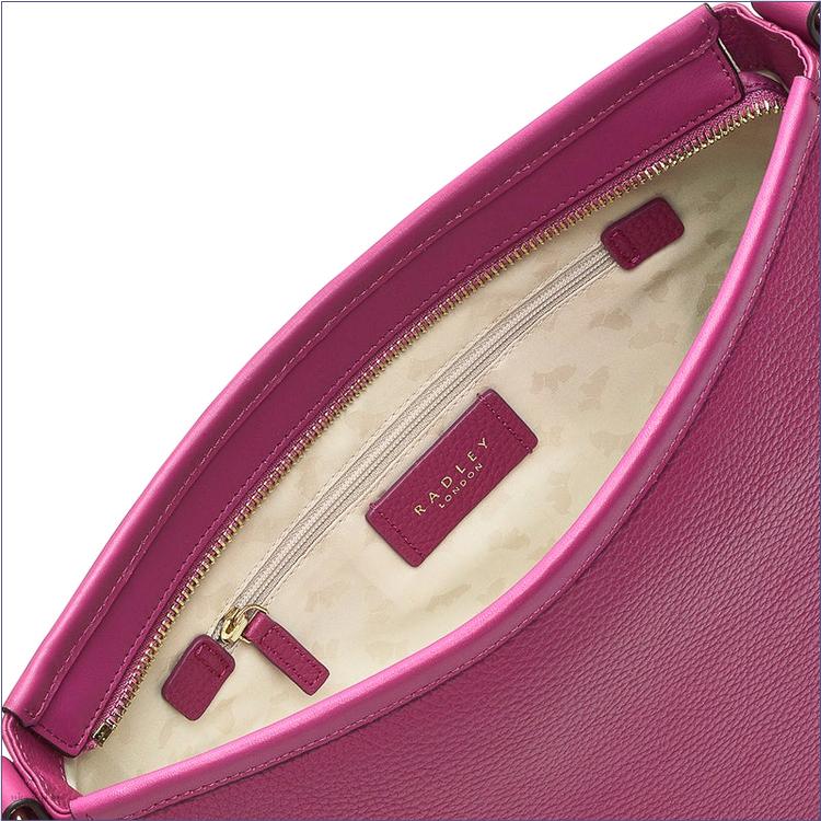  BAGRadleyUK Babington Plain, Medium Zip-Top Shoulder