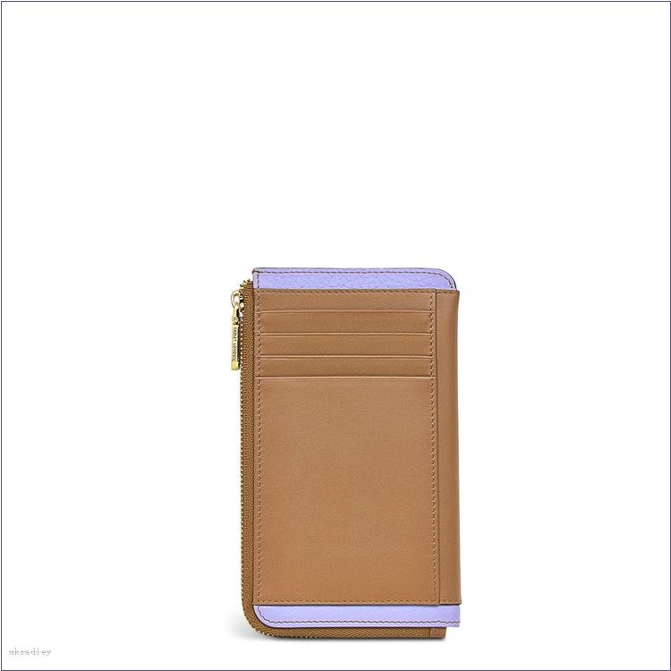  BAGRadleyUK Baylis Road 2.0 - Oak Print, Medium Zip-Around Cardholder