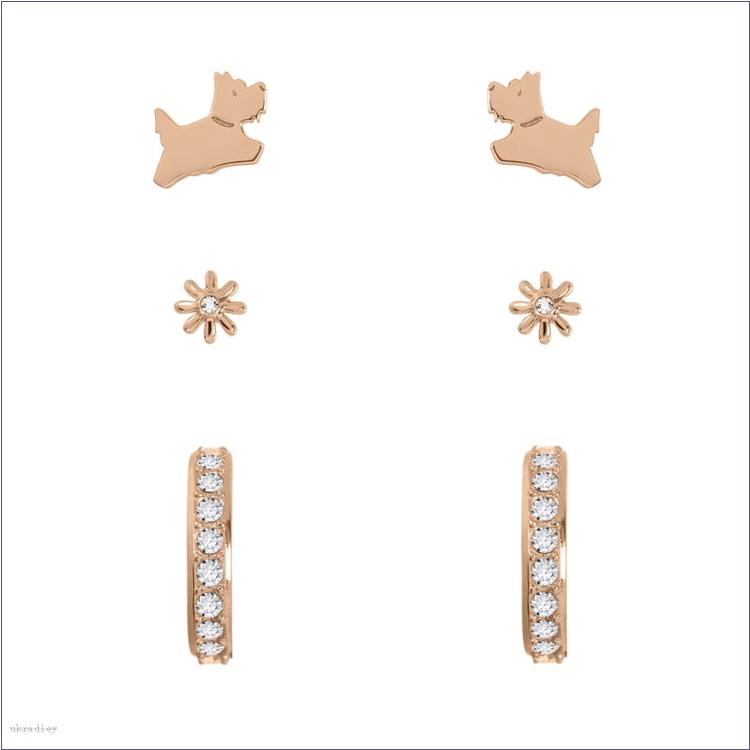  BAGRadleyUK Baylis Road, Triple Pack Earrings