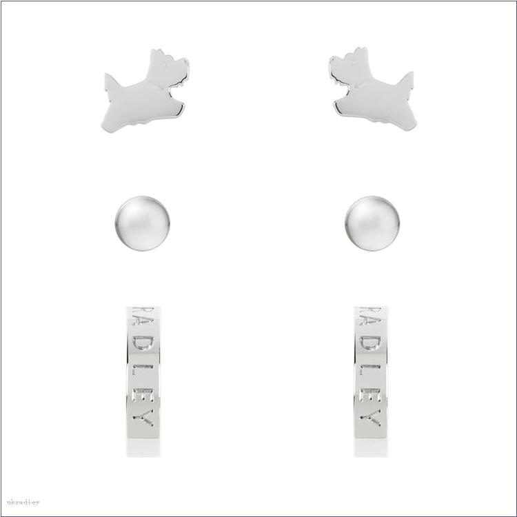  BAGRadleyUK Baylis Road, Triple Pack Earrings