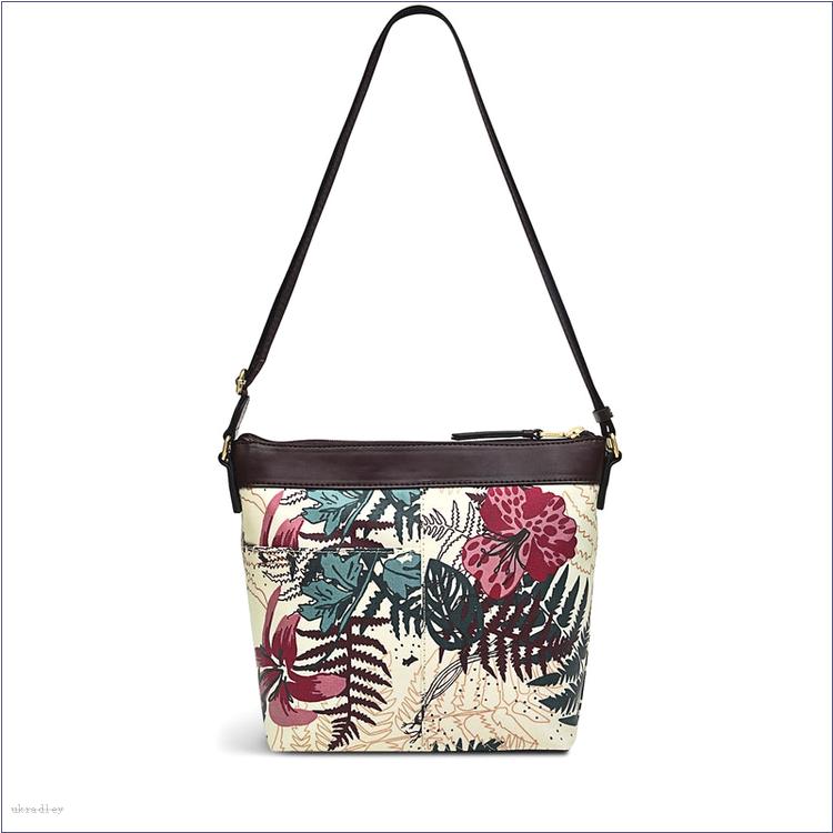  BAGRadleyUK Botanical Floral, Medium Crossbody Ziptop