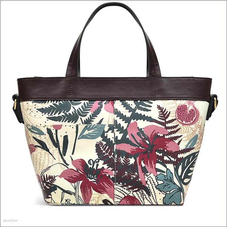  BAGRadleyUK Botanical Floral, Medium Grab Multiway Ziptop