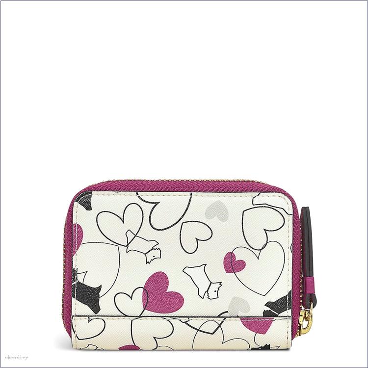  BAGRadleyUK Camo Heart Responsible, Small Zip-Around Purse