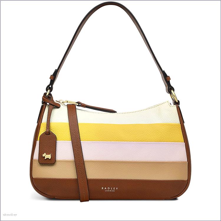  BAGRadleyUK Charlotte Street - Stripe, Small Ziptop Crossbody