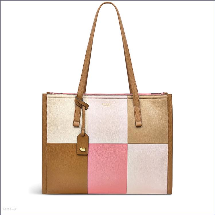  BAGRadleyUK Chartwell - Patchwork, Medium Zip-Top Tote