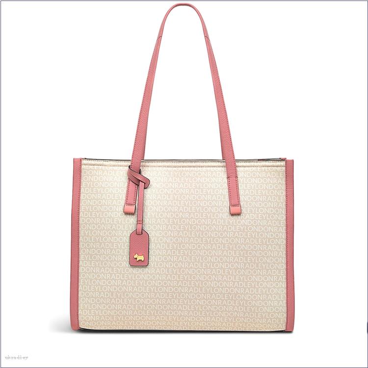  BAGRadleyUK Chartwell - Signature Logo Responsible, Medium Zip-Top Tote