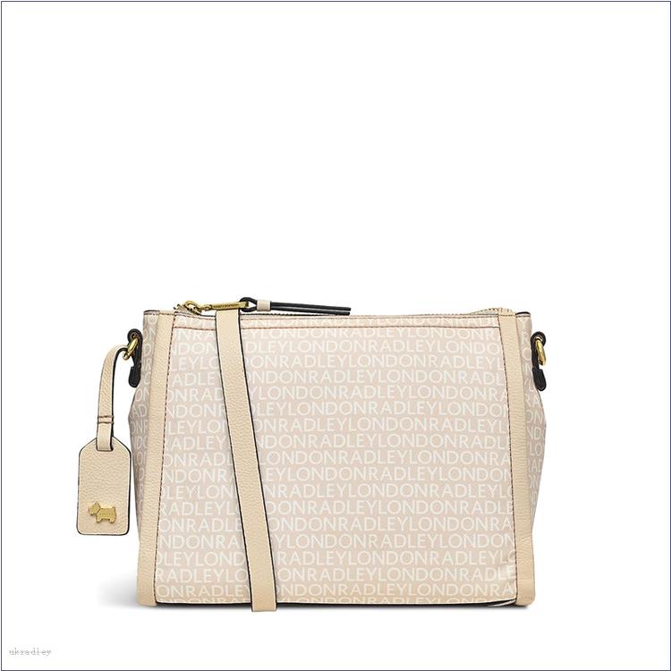  BAGRadleyUK Chartwell - Signature Logo Responsible, Small Zip-Top Cross Body