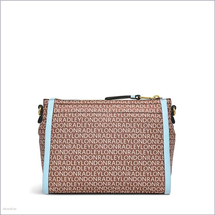  BAGRadleyUK Chartwell - Signature Logo Responsible, Small Zip-Top Cross Body