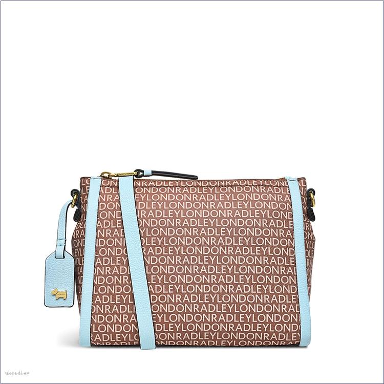  BAGRadleyUK Chartwell - Signature Logo Responsible, Small Zip-Top Cross Body