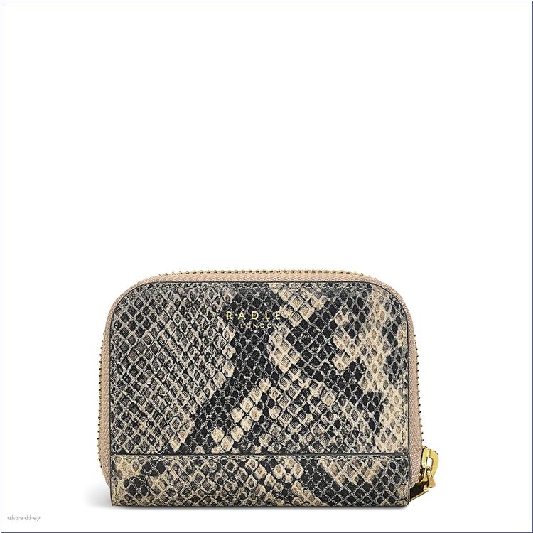  BAGRadleyUK Chelsea - Faux Python, Small Zip-Around Purse