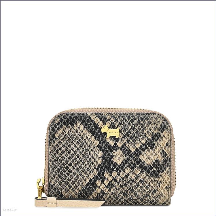  BAGRadleyUK Chelsea - Faux Python, Small Zip-Around Purse