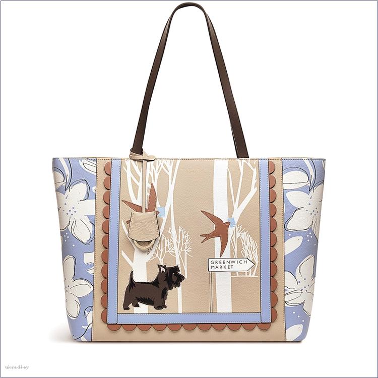  BAGRadleyUK Curious Wanderer, Medium Ziptop Tote