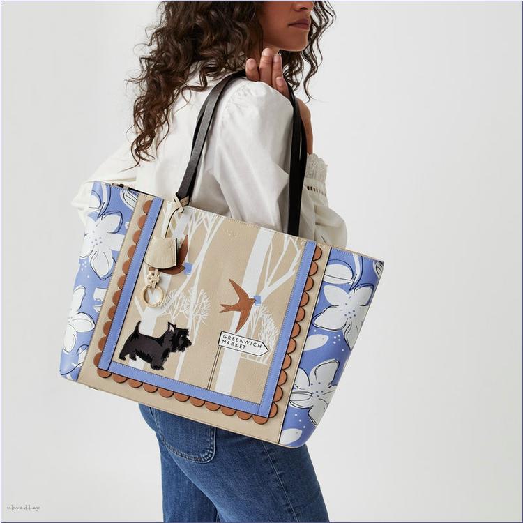  BAGRadleyUK Curious Wanderer, Medium Ziptop Tote