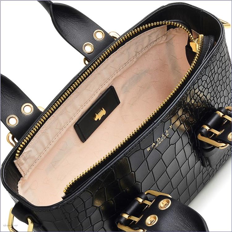  BAGRadleyUK Curzon Street - Faux Croc, Small Ziptop Crossbody