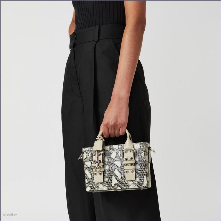  BAGRadleyUK Curzon Street - Faux Snake, Small Ziptop Crossbody