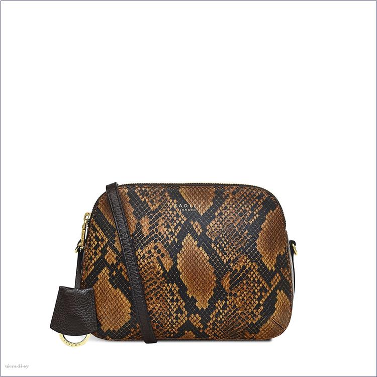  BAGRadleyUK Dukes Place - Faux Snake, Medium Zip-Top Cross Body