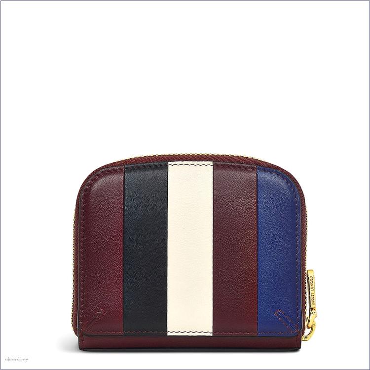  BAGRadleyUK Dukes Place - Stripe Quilt, Medium Zip Around Purse