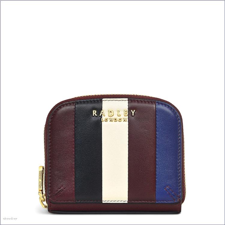  BAGRadleyUK Dukes Place - Stripe Quilt, Medium Zip Around Purse