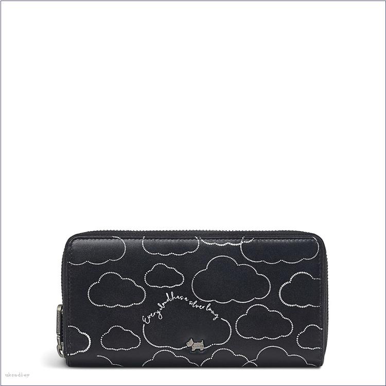  BAGRadleyUK Every Cloud, Large Zip Around Matinee Purse