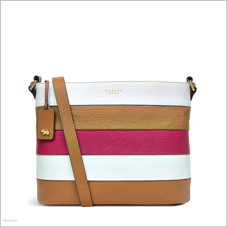  BAGRadleyUK Farringdon - Stripe, Small Ziptop Crossbody