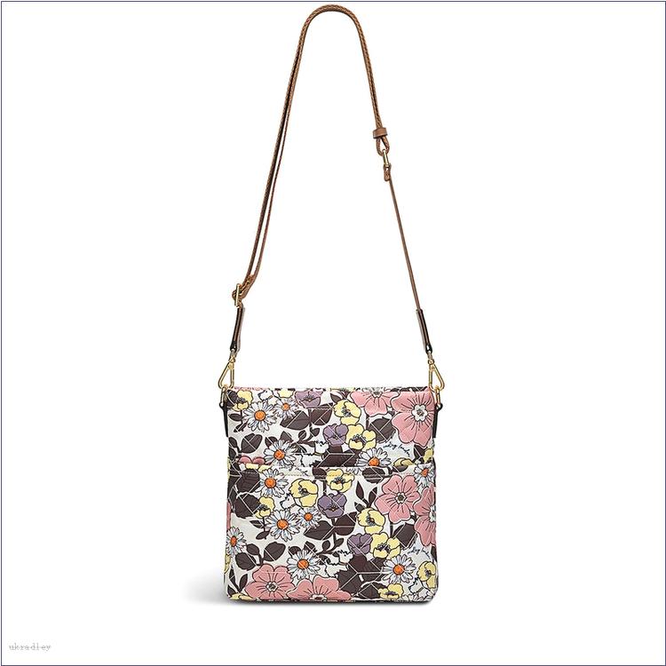  BAGRadleyUK Finsbury Park '60s Floral Quilt, Small ZipTop Cross Body Bag