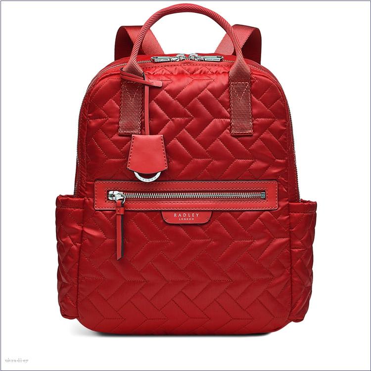  BAGRadleyUK Finsbury Park - Quilt, Medium Ziptop Backpack