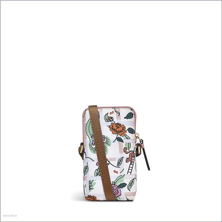  BAGRadleyUK Finsbury Park - Regents Rose, Medium Zip Around Phone Cross Body