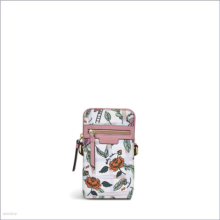  BAGRadleyUK Finsbury Park - Regents Rose, Medium Zip Around Phone Cross Body