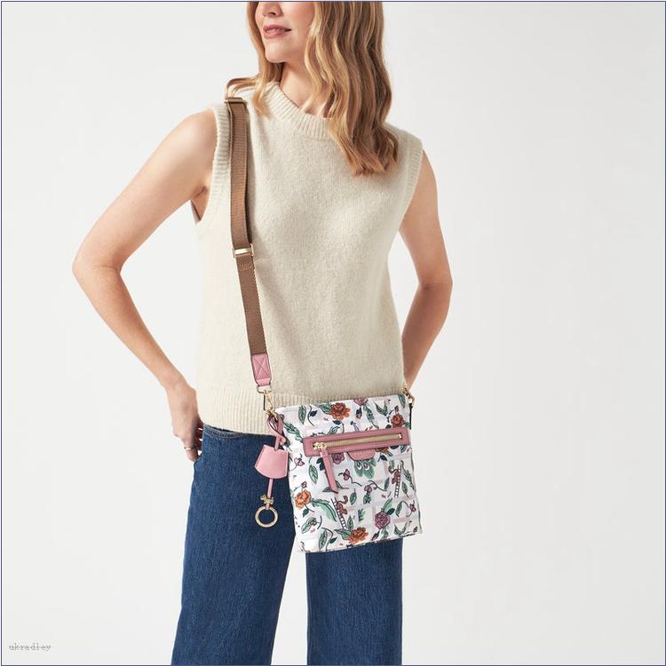  BAGRadleyUK Finsbury Park - Regents Rose, Small Zip-Top Cross Body