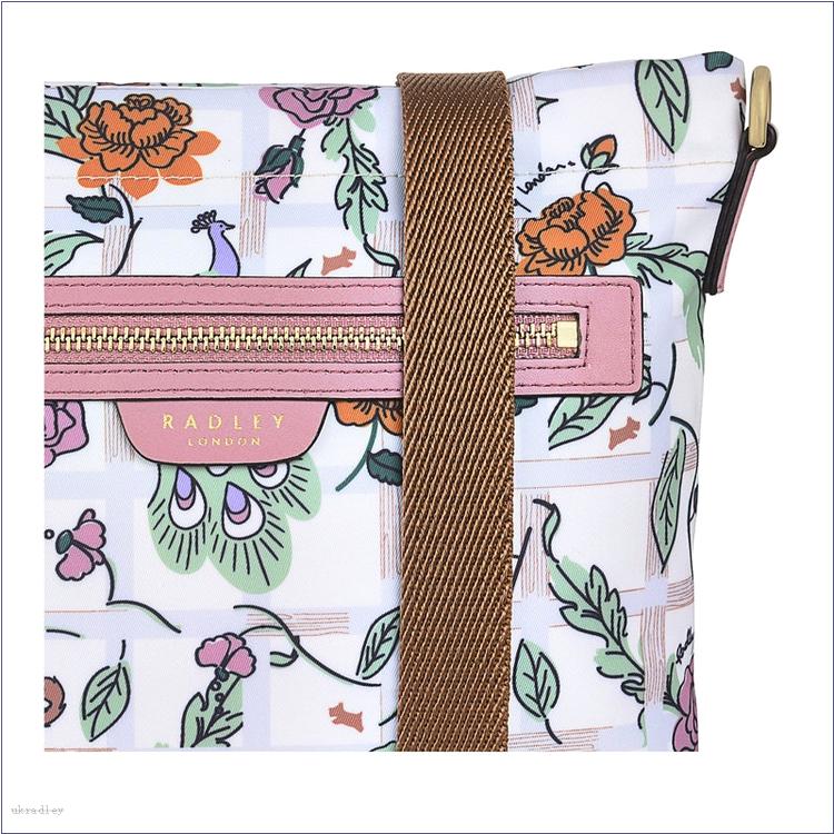  BAGRadleyUK Finsbury Park - Regents Rose, Small Zip-Top Cross Body