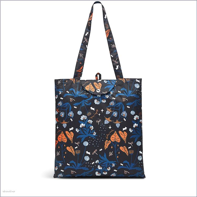  BAGRadleyUK Folk Floral, Foldaway Tote Bag