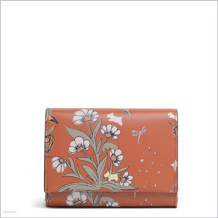  BAGRadleyUK Folk Print, Medium Flapover Purse