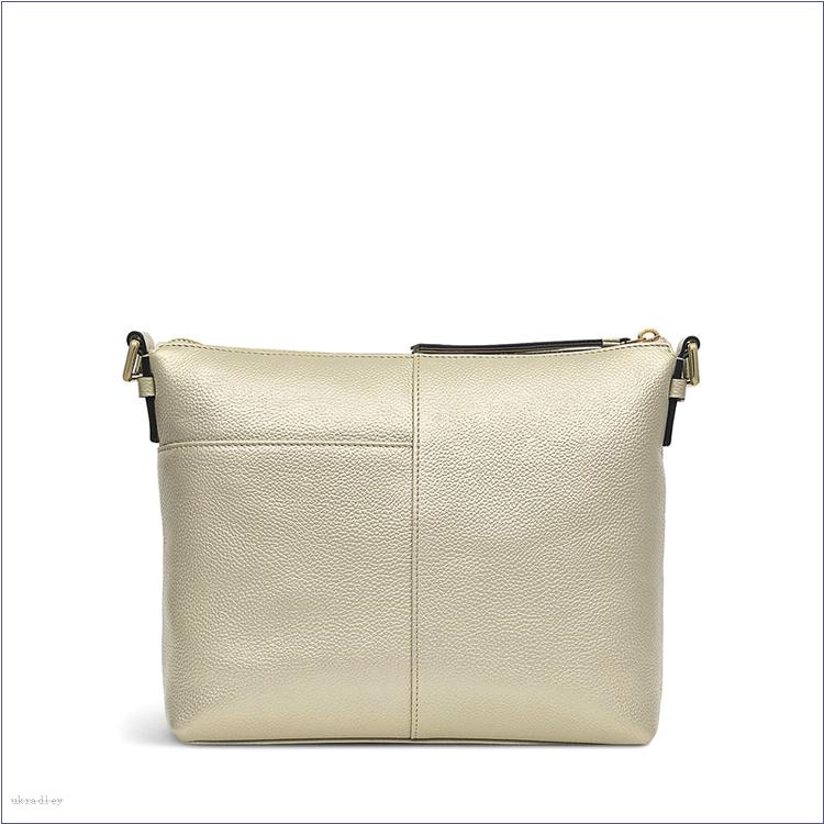  BAGRadleyUK Fountain Road - Metallic, Small Ziptop Crossbody