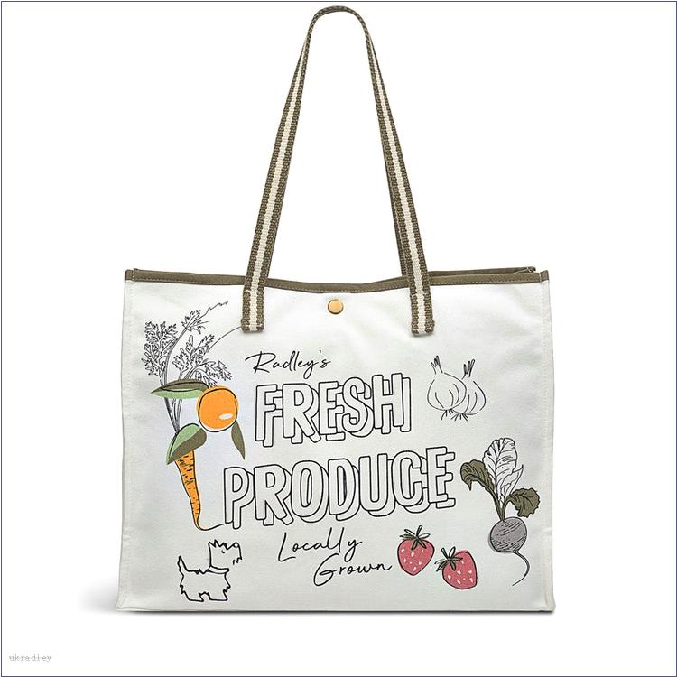  BAGRadleyUK Fresh Produce, Large Open Top Tote