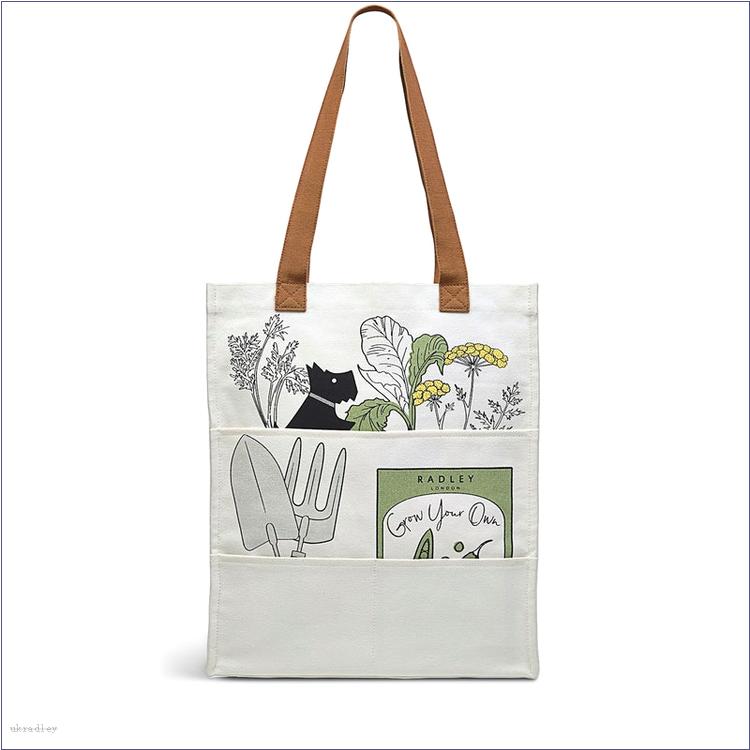  BAGRadleyUK Gardening, Medium Open Top Tote Bag