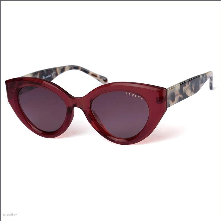  BAGRadleyUK Garrick, Bio Acetate Chunky Cat Eye Sunglasses