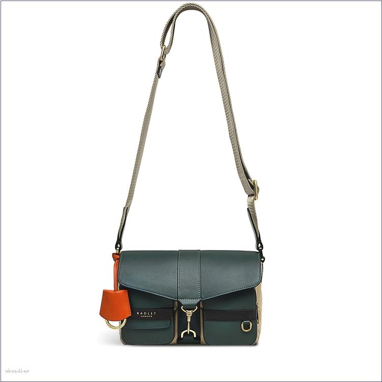  BAGRadleyUK Garrick Street - Geo Quilt, Medium Flapover Cross Body