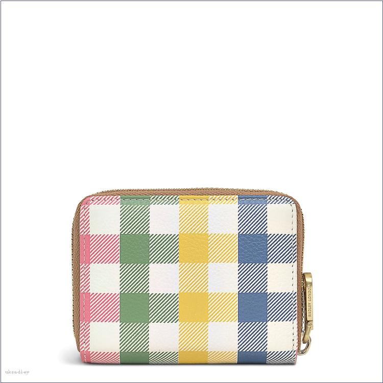  BAGRadleyUK Gingham, Small Zip Around Purse