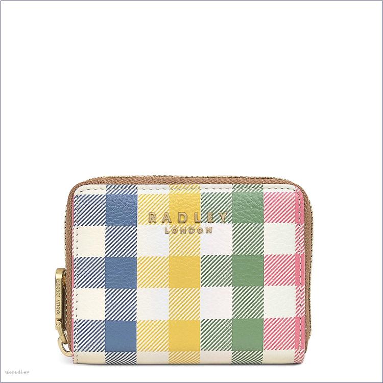  BAGRadleyUK Gingham, Small Zip Around Purse