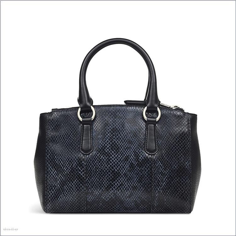  BAGRadleyUK Hampstead - Faux Python, Small Ziptop Grab