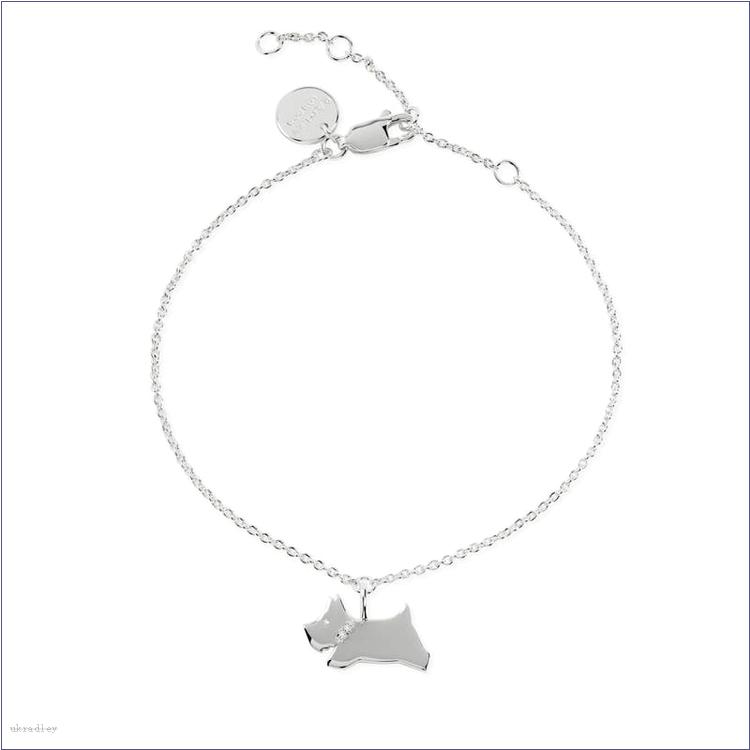  BAGRadleyUK Hatton Gardens, Leaping Dog Bracelet With Diamonds