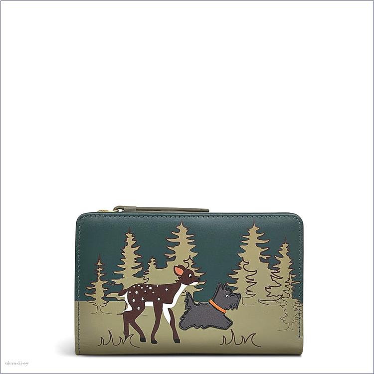  BAGRadleyUK Hello Deer, Medium Bifold Purse