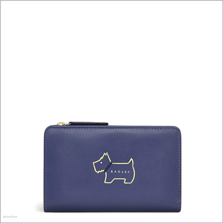  BAGRadleyUK Heritage Dog Outline, Medium Bifold Purse